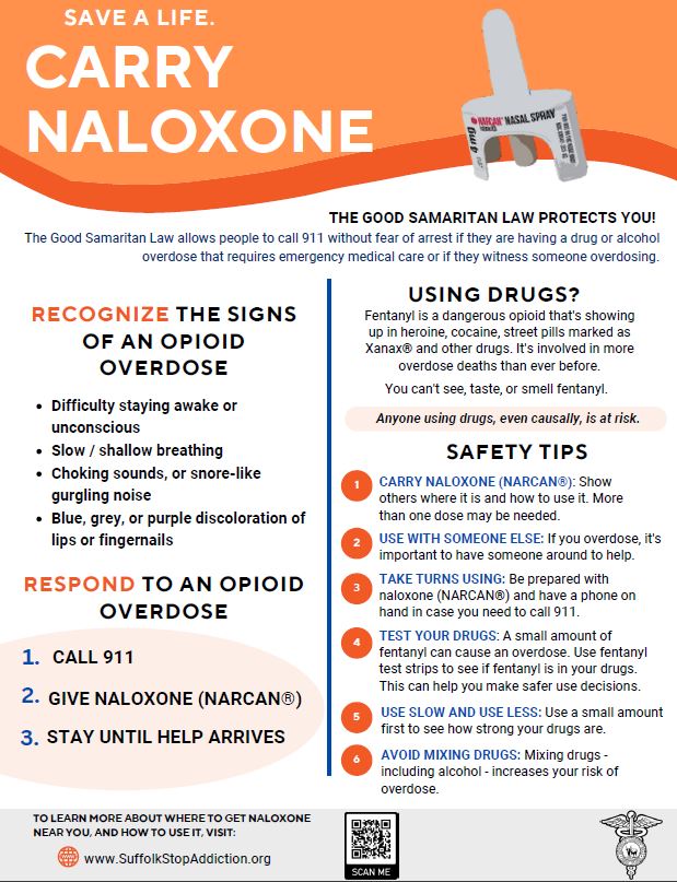 Carry Naloxone Flyer A